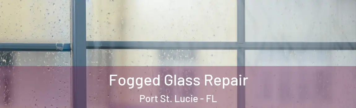 Fogged Glass Repair Port St. Lucie - FL