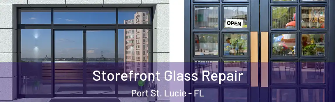 Storefront Glass Repair Port St. Lucie - FL